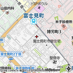 鳥取県米子市冨士見町127-2周辺の地図