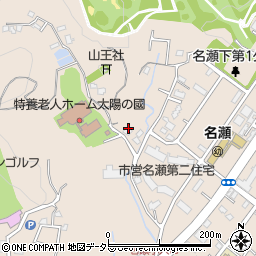 神奈川県横浜市戸塚区名瀬町1551周辺の地図