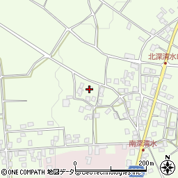滋賀県高島市今津町深清水888周辺の地図