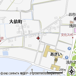 滋賀県長浜市大依町730周辺の地図