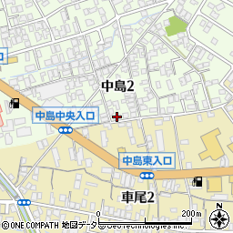 鳥取県米子市中島2丁目5-1周辺の地図