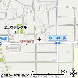 岐阜県本巣市政田936周辺の地図
