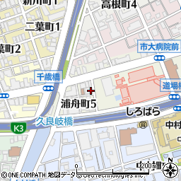 坂下工務店周辺の地図