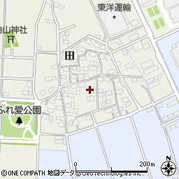 岐阜県安八郡神戸町田394周辺の地図