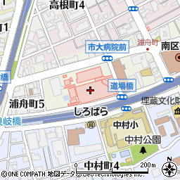 ミニストップ横浜市大センター病院店周辺の地図