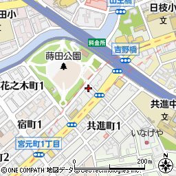 スタジオスクエア蒔田公園周辺の地図