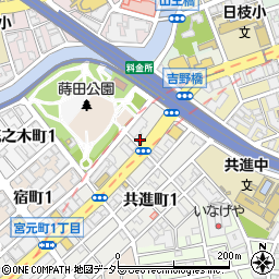 神奈川県横浜市南区宮元町1丁目6周辺の地図