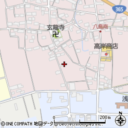 滋賀県長浜市八島町436周辺の地図