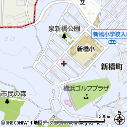神奈川県横浜市泉区新橋町911-8周辺の地図