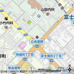 米子錦町教会周辺の地図