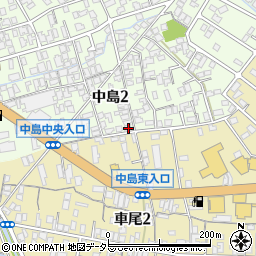 鳥取県米子市中島2丁目5-31周辺の地図