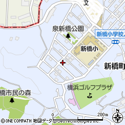 神奈川県横浜市泉区新橋町911-6周辺の地図