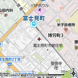 鳥取県米子市冨士見町127周辺の地図