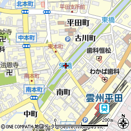 栄橋周辺の地図