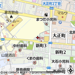 倉吉交通株式会社周辺の地図