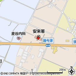 島根県安来市今津町674-1周辺の地図