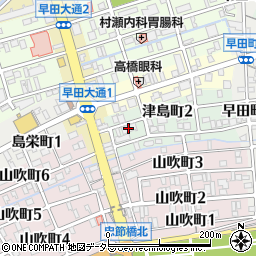 タカイ縫製倉庫棟周辺の地図