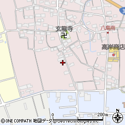 滋賀県長浜市八島町608周辺の地図