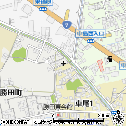 鳥取県米子市勝田町128-13周辺の地図