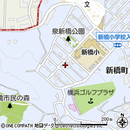 神奈川県横浜市泉区新橋町911-7周辺の地図