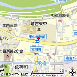 倉吉江北線周辺の地図