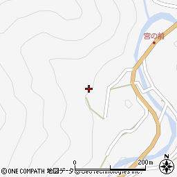 長野県飯田市上村129周辺の地図