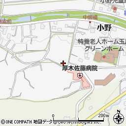 神奈川県厚木市小野754-6周辺の地図