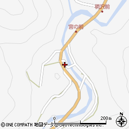 長野県飯田市上村104周辺の地図