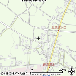 滋賀県高島市今津町深清水722周辺の地図