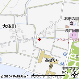 滋賀県長浜市大依町1480周辺の地図