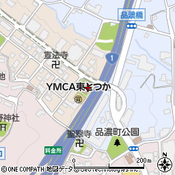 デイサービスセンタークラシックレジデンス東戸塚周辺の地図
