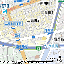 日神パレステージ伊勢佐木南駐車場周辺の地図