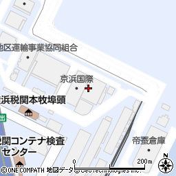横浜エゼント会周辺の地図