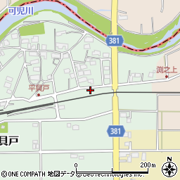 岐阜県可児市平貝戸522周辺の地図