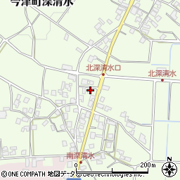 滋賀県高島市今津町深清水646周辺の地図