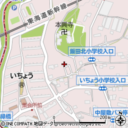 神奈川県横浜市泉区上飯田町3631-6周辺の地図