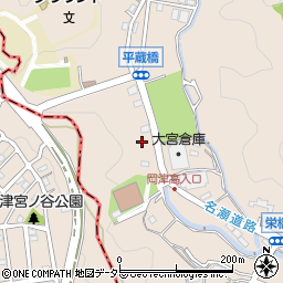 坂間荘周辺の地図
