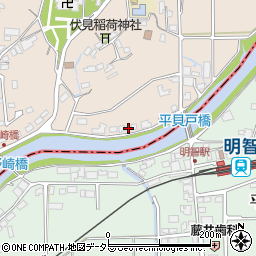 岐阜県可児郡御嵩町伏見111周辺の地図