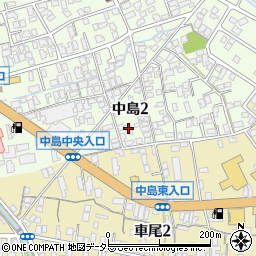 鳥取県米子市中島2丁目5-3周辺の地図