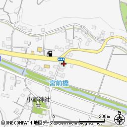 神奈川県厚木市小野617周辺の地図