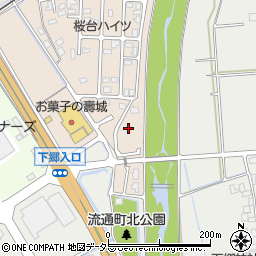 鳥取県米子市淀江町佐陀302-2周辺の地図