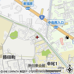 鳥取県米子市勝田町128周辺の地図