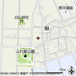 岐阜県安八郡神戸町田237-2周辺の地図