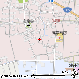 滋賀県長浜市八島町449周辺の地図