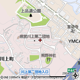 神奈川県横浜市戸塚区川上町周辺の地図