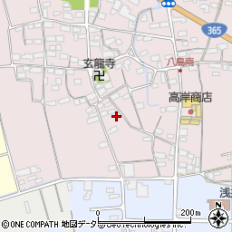 滋賀県長浜市八島町443周辺の地図