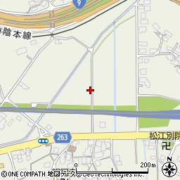 島根県松江市玉湯町布志名394周辺の地図