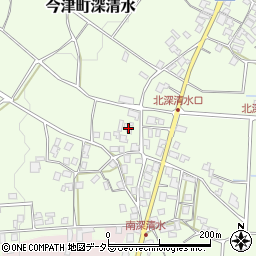 滋賀県高島市今津町深清水702周辺の地図