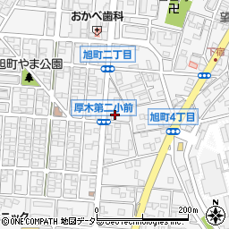 神奈川県厚木市旭町4丁目3-12周辺の地図