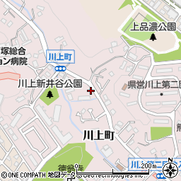 リパークＨａｍａｊｕパーキング戸塚川上町駐車場周辺の地図